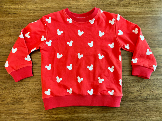 Red Mouse Ears Sweatshirt PREORDER ETA LATE OCTOBER