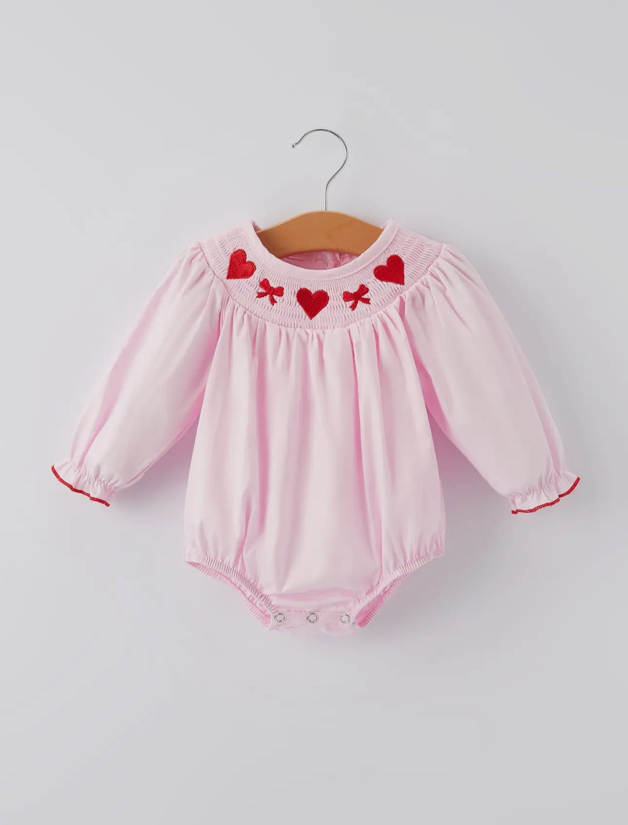 Smocked Valentine’s Day Bubble