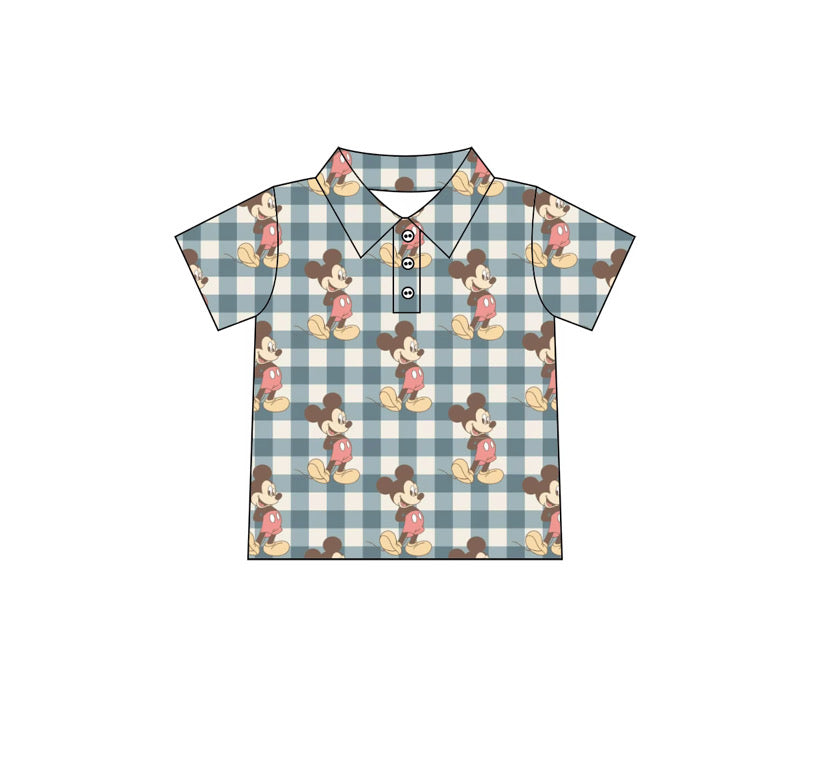 Retro Mouse Boys Performance Polo PREORDER SHIPPING MID DECEMBER