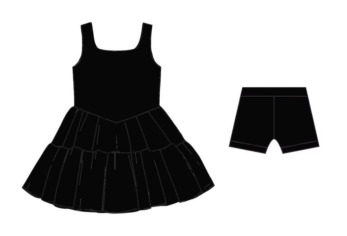 Black Tulle Dress PREORDER SHIPPING MID DECEMBER