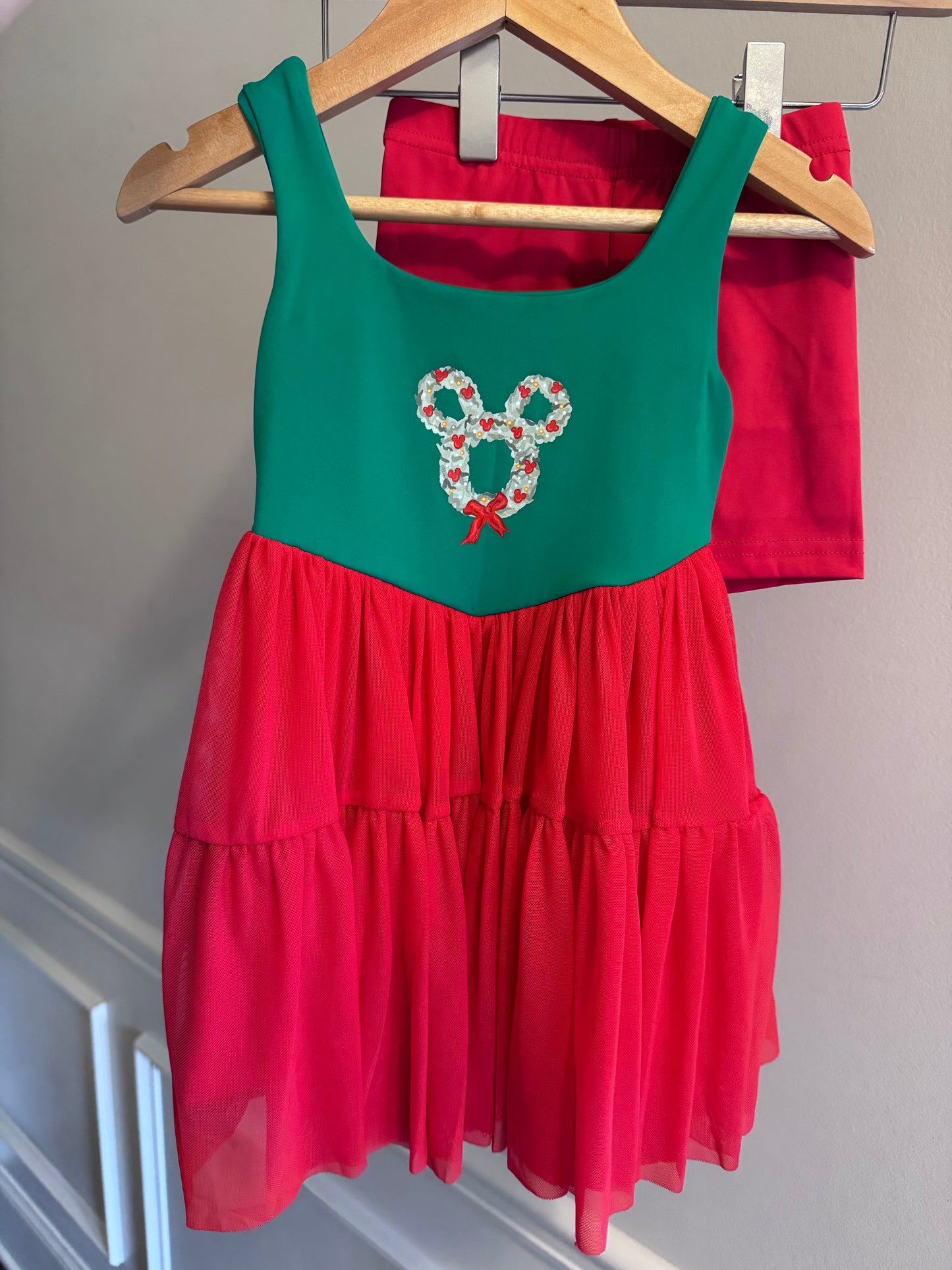 Magical Wreath Tulle Athletic Dress