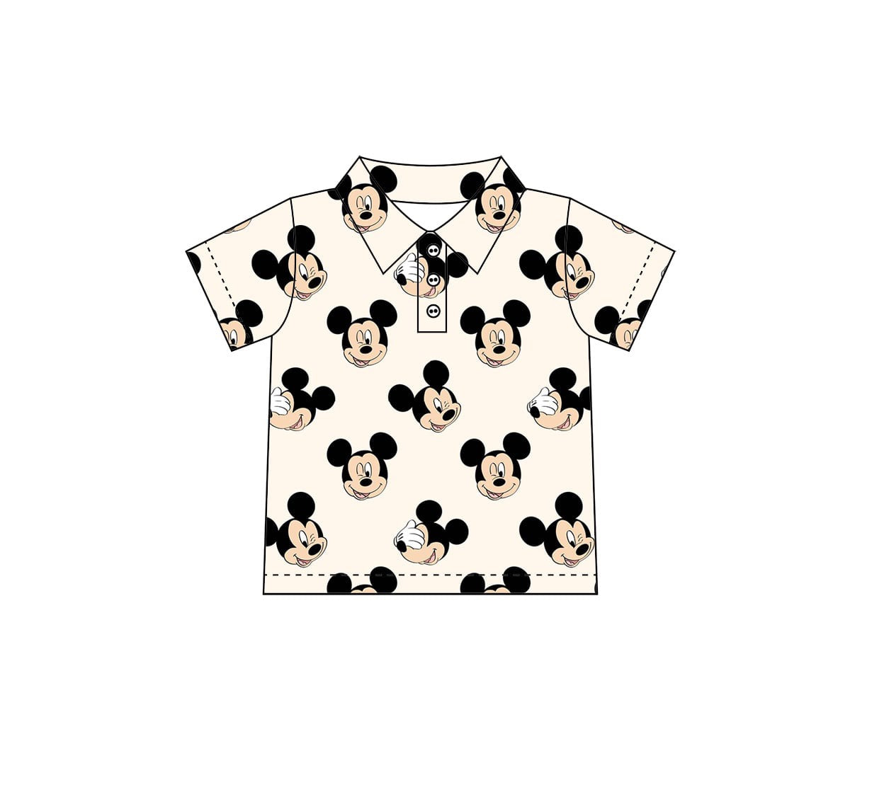 Mr Mouse Boys Performance Polo