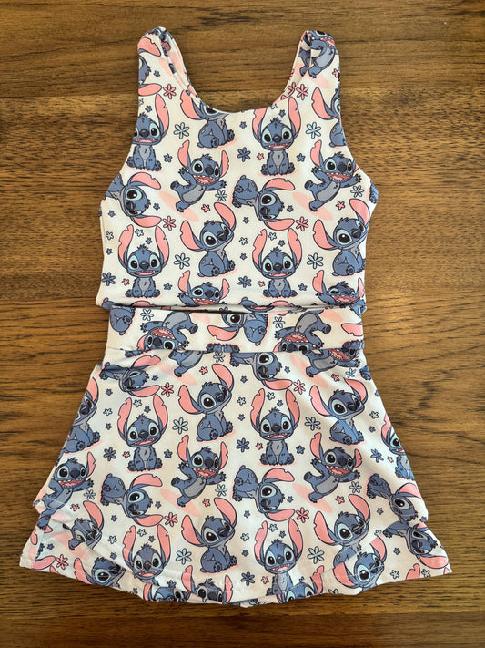 Blue Alien Athletic Set