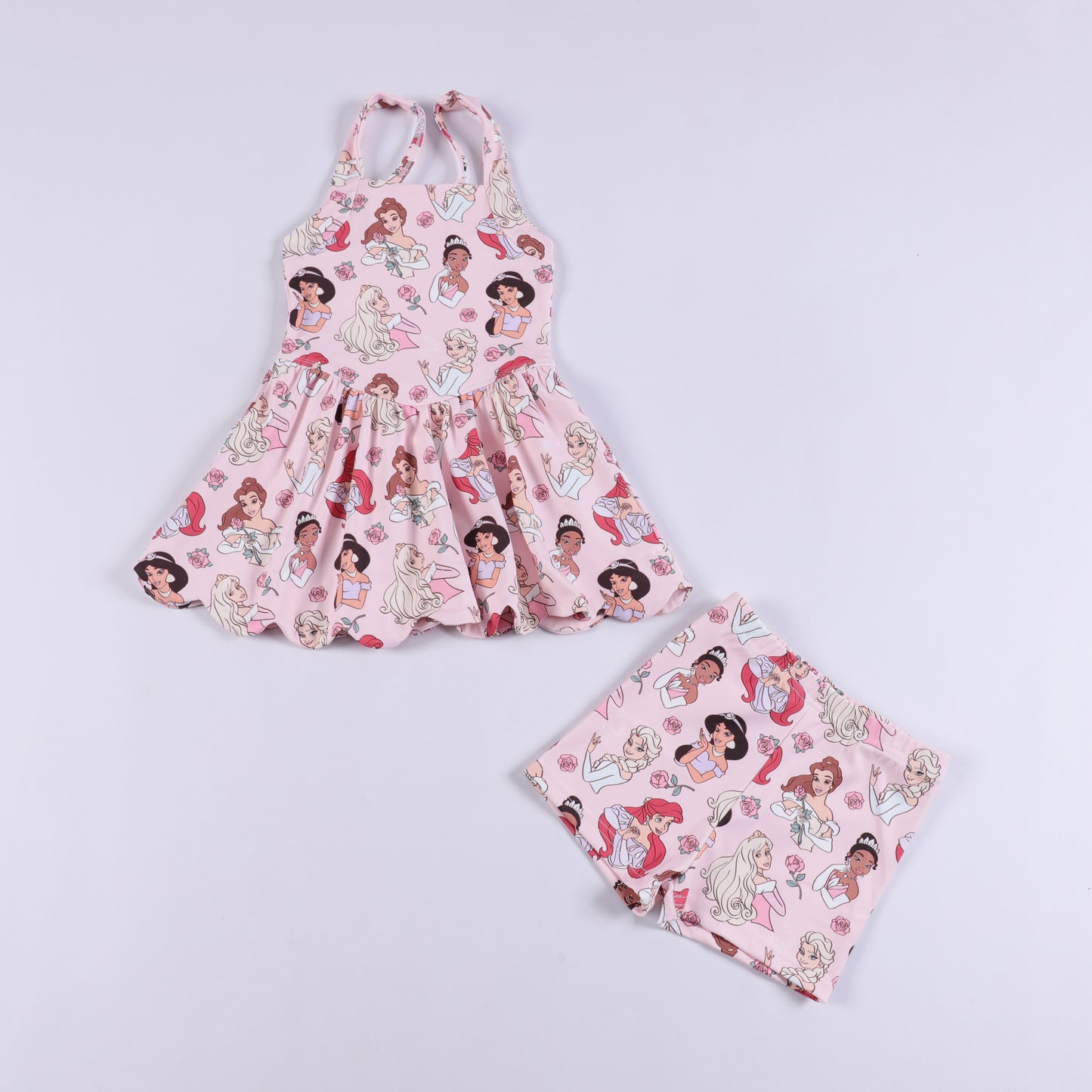 Floral Princess ADULT Athletic Dress