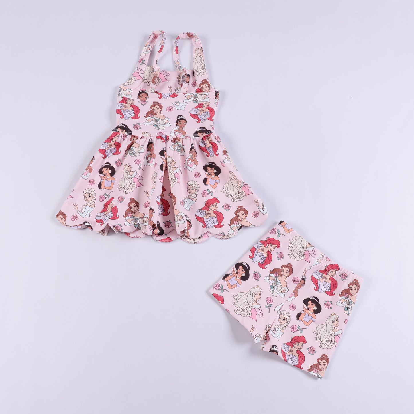 Floral Princess ADULT Athletic Dress