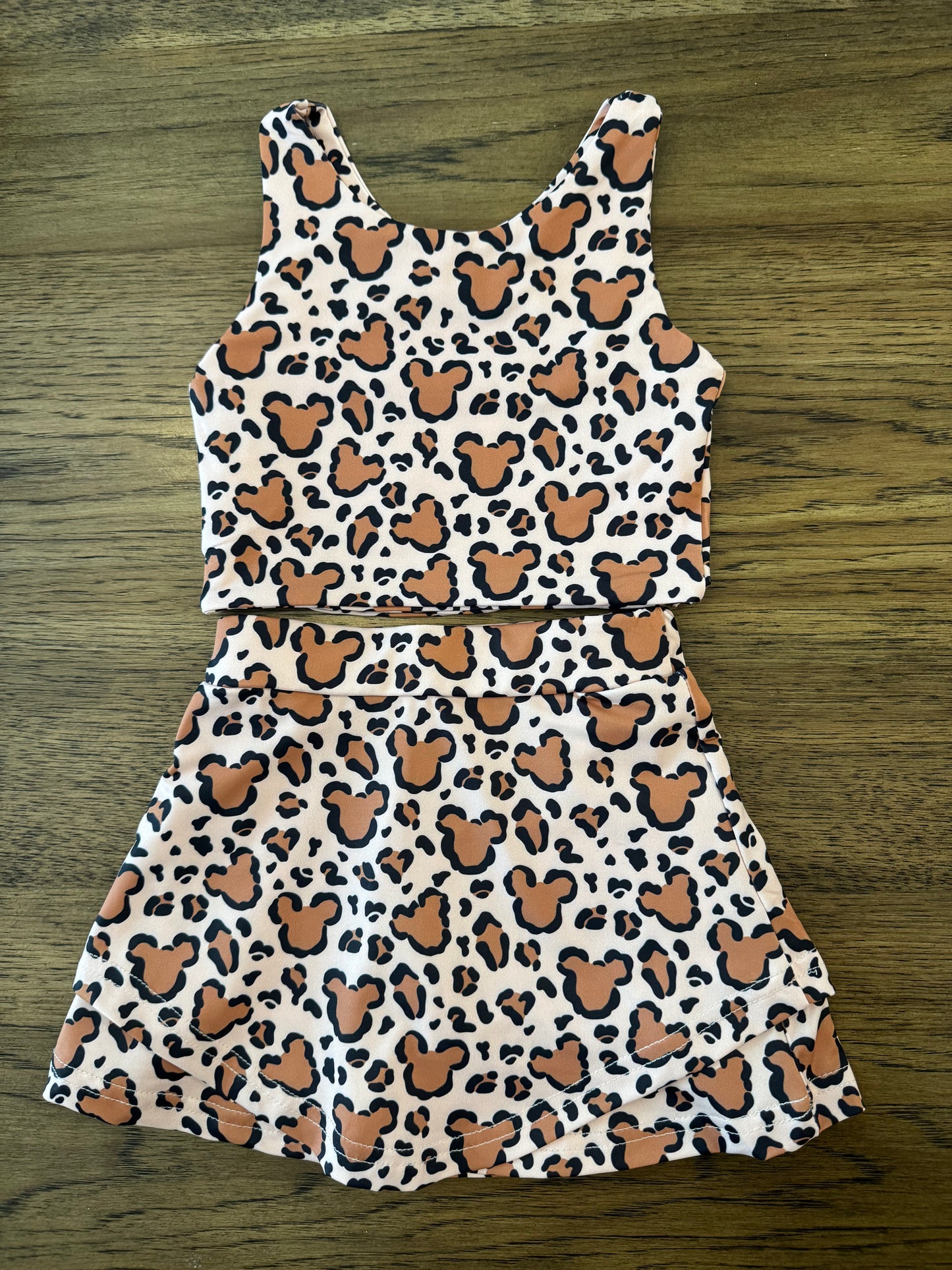 Cheetah Ears ADULT Athletic Set