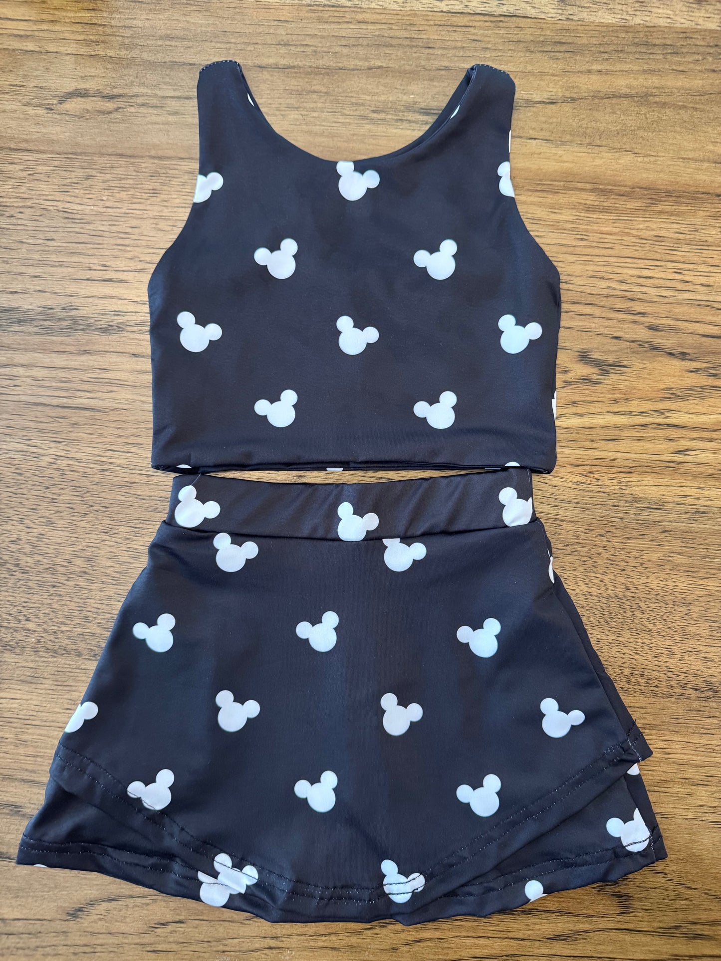 Black Mouse Ears ADULT Athletic Set