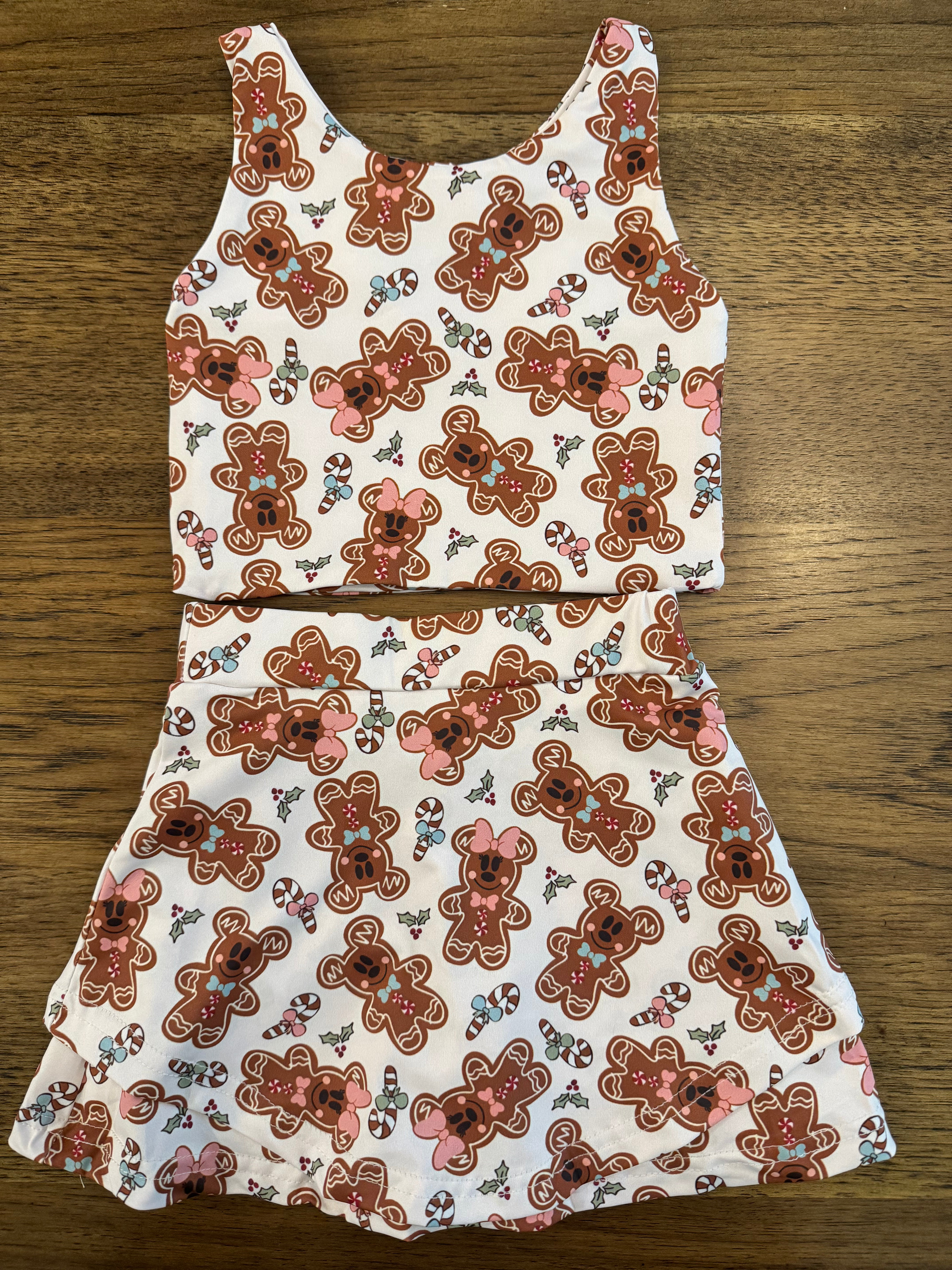 Gingerbread Mouse ADULT Athletic Set