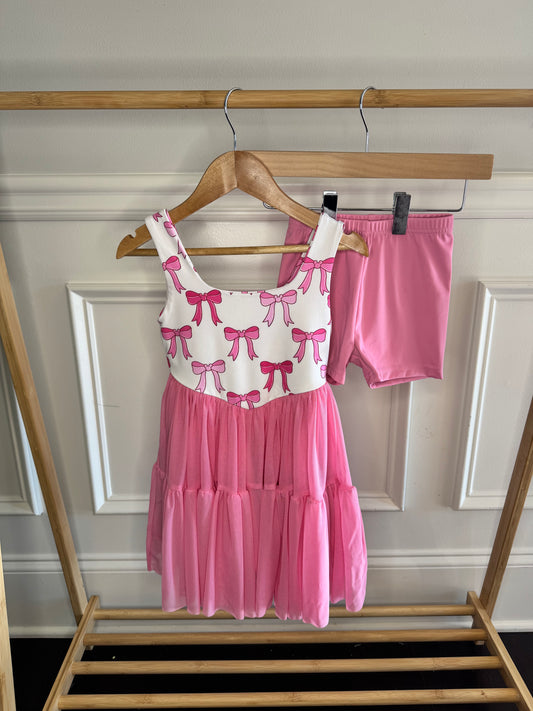 Magical Bows ADULT Tulle Athletic Dress