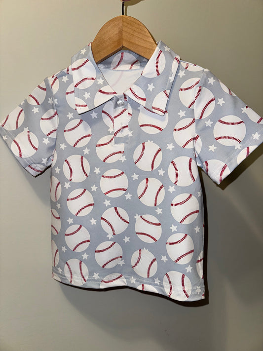 Baseball Boys Performance Polo