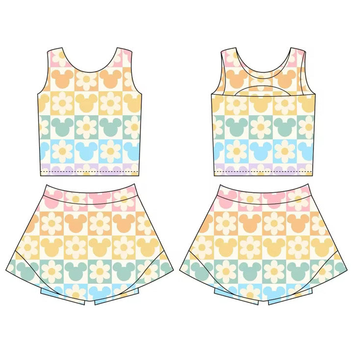 Preppy Pastels Athletic Set PREORDER SHIPPING LATE AUGUST