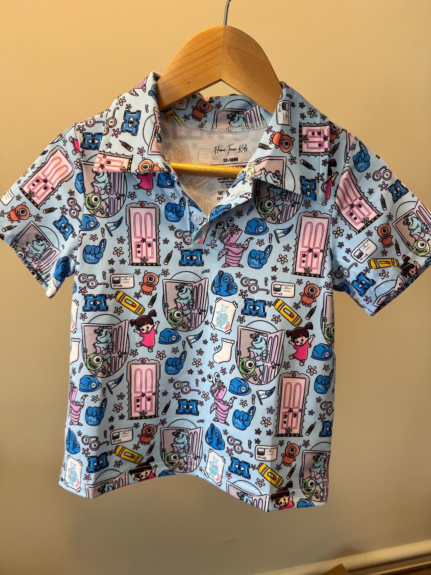 Monsters Boys Performance Polo