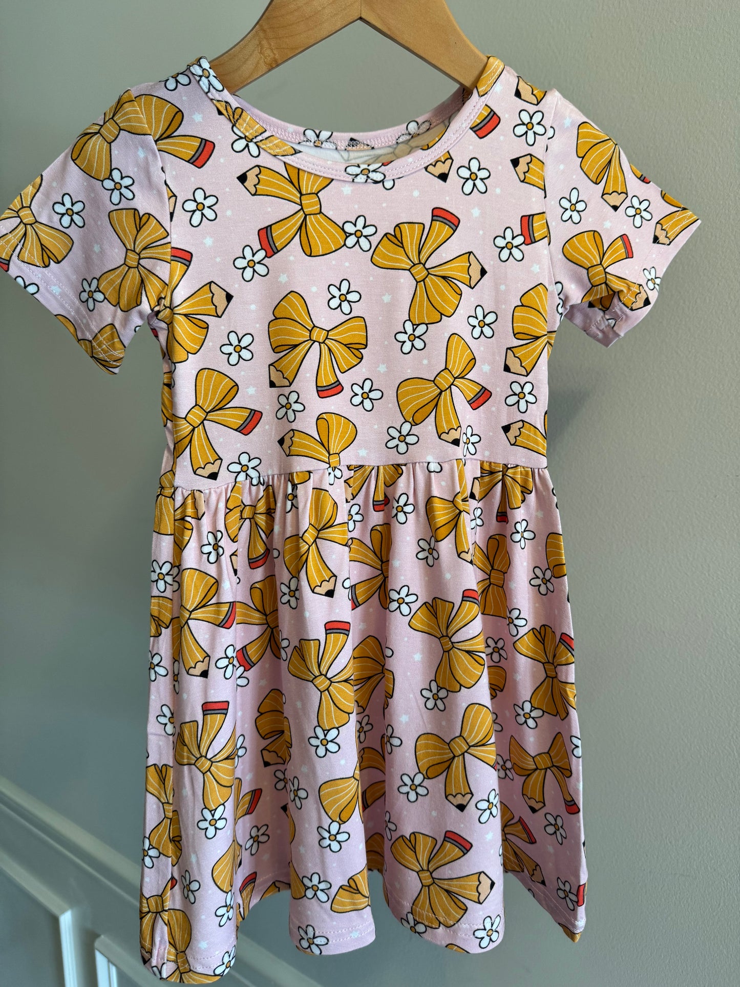Back to School Bamboo Twirl Dress