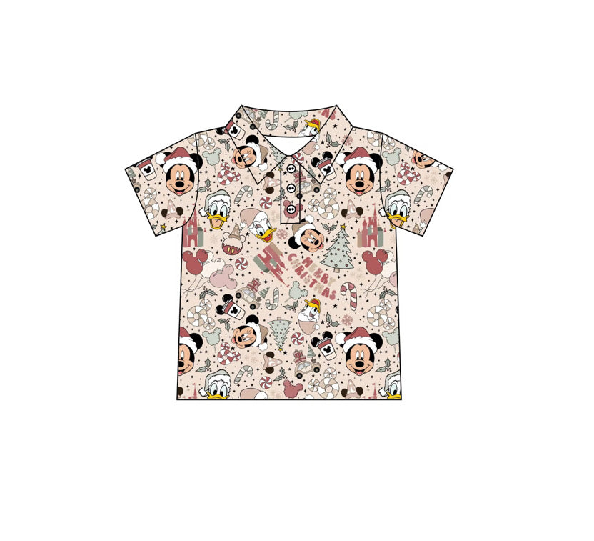 Once Upon A Christmas Performance Polo PREORDER SHIPPING EARLY OCTOBER
