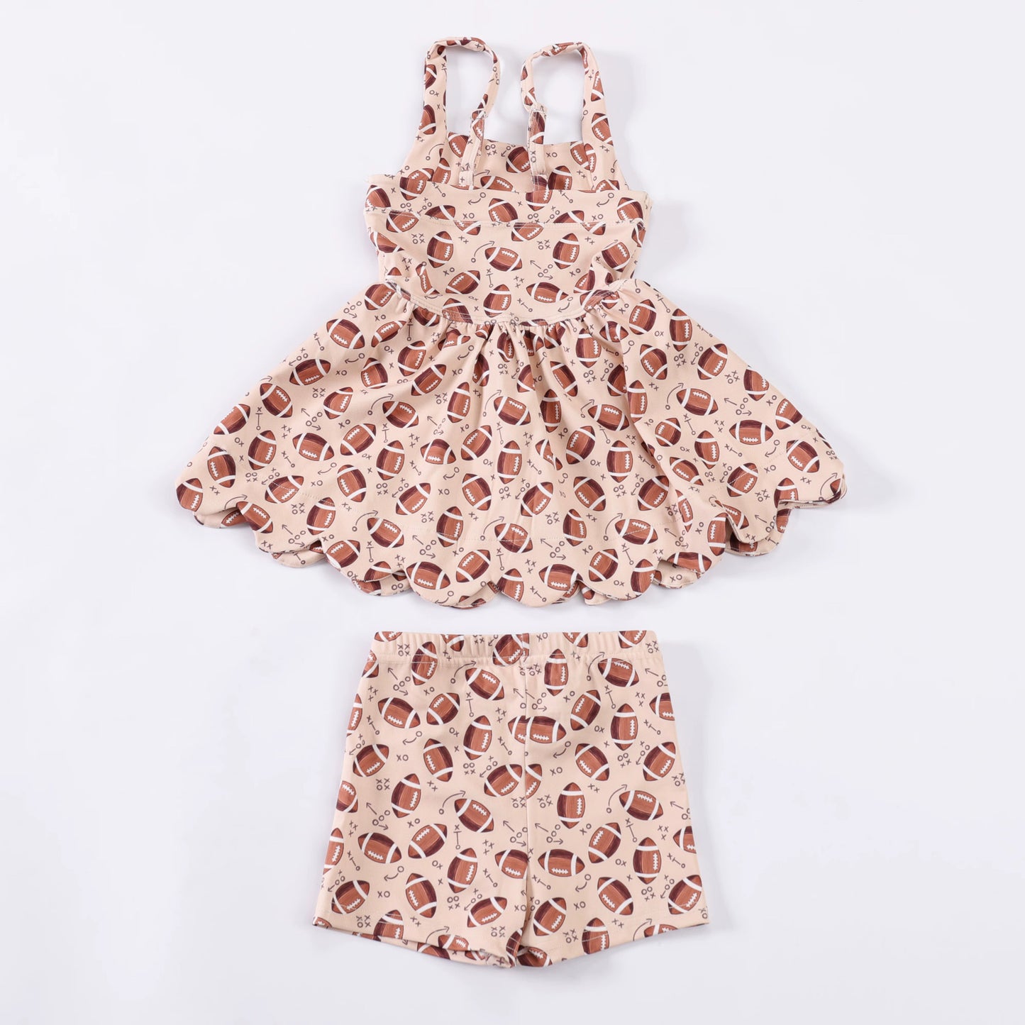Football Bows Athletic Dress