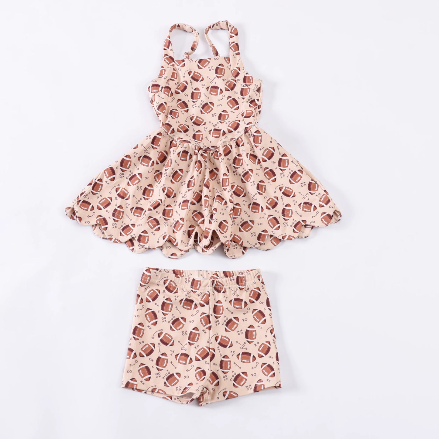 Football Bows Athletic Dress